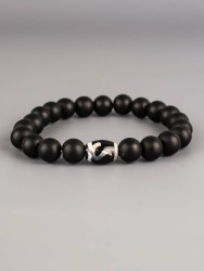 Браслет из шунгита "Дзи Золотой Ключ" бп12567