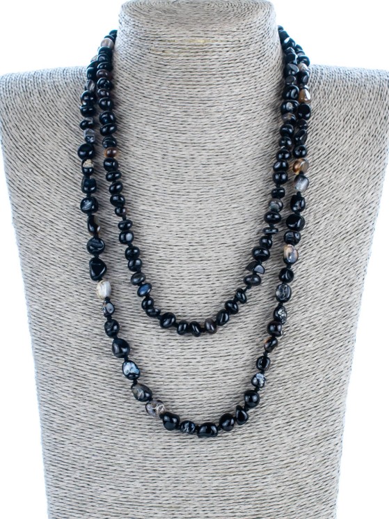 Бусы из агата «Настроение» 01-638