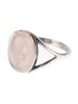 Кольцо из розового кварца "Идиллия" кг-150-РК