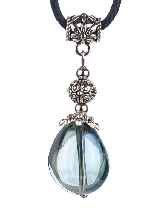 Кулон из ювелирного стекла "Стильная штучка" пд-1036