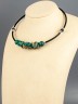 Колье из хризоколлы "Мелодия" 01-1233