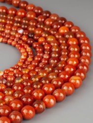 Бусины из сердолика "Шар 4" 01-1283