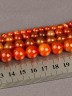 Бусины из сердолика "Шар 4" 01-1283