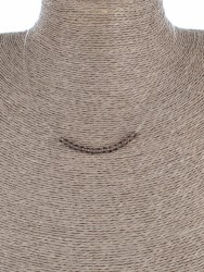 Колье с раухтопазом "Нежность" 01-488