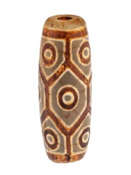 Бусина из агата "Дзи 9 Глаз" пдв-985