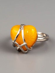 Кольцо из кварца "Радость" 04-658