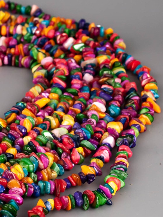 Бусины из перламутра "Галтовка" 01-809