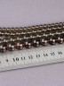 Бусины из раухтопаза "Шар 4" 01-1285