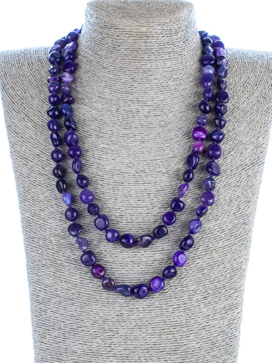 Бусы из агата «Настроение» 01-641