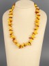 Бусы из янтаря «Брызги солнца» 01-810