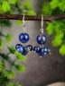 Серьги из лазурита "Гармония" 03-1615