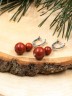 Серьги из яшмы "Дарина" с9169