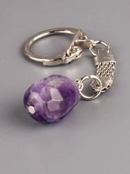 Брелок из аметиста "Стильная штучка" БРК-949
