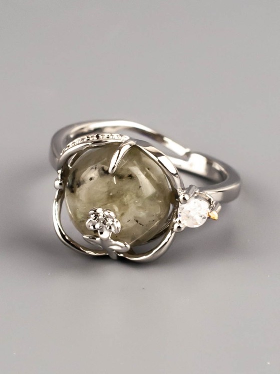 Кольцо из лабрадора "Мечта" 04-758