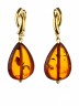 Серьги из янтаря "Адажио" 03-1237