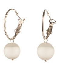 Серьги из кошачьего глаза "Самба 2" с8600