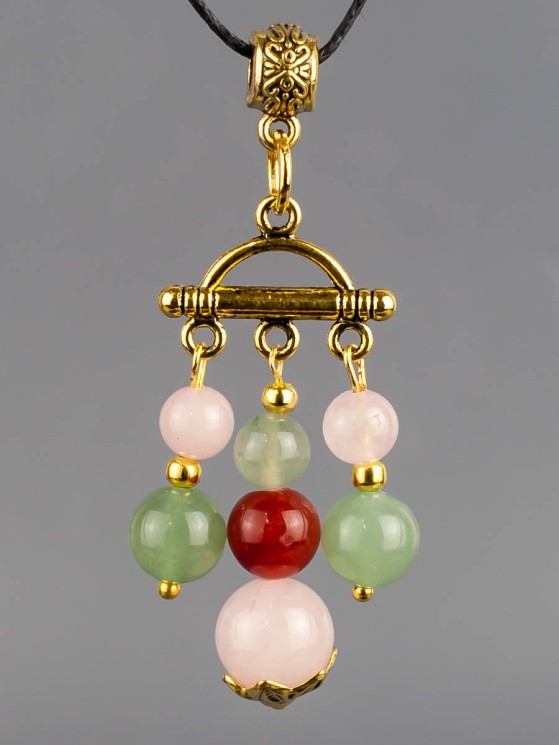 Кулон-оберег со шнурком  "3 Хранителя - на Любовь" пд-1071