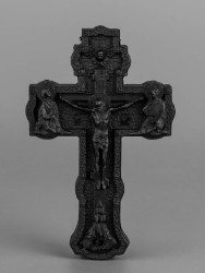 Православный крест из дерева 75х50 мм 53-009