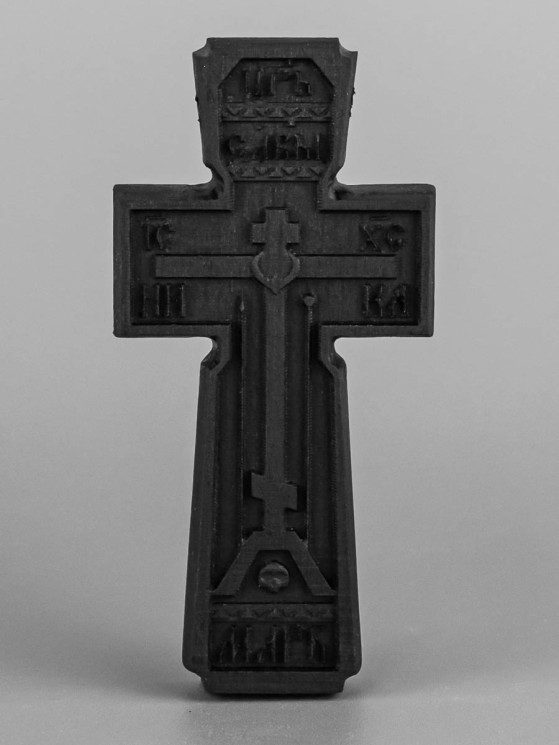 Православный крест из дерева 80х40 мм 53-010