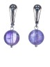 Серьги из аметиста "Классика 10" 03-1443