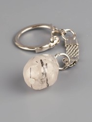 Брелок из кварца волосатика "Стильная штучка" БРК-954