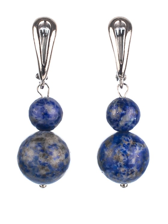 Серьги «Дарина 2» лазурит нс-7998а