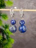 Серьги «Дарина 2» лазурит нс-7998а