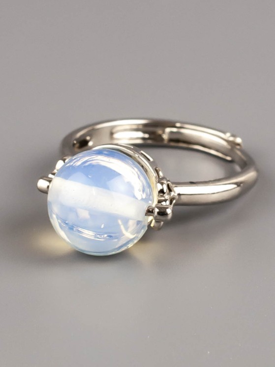 Кольцо из лунного камня "Мечта" 04-762